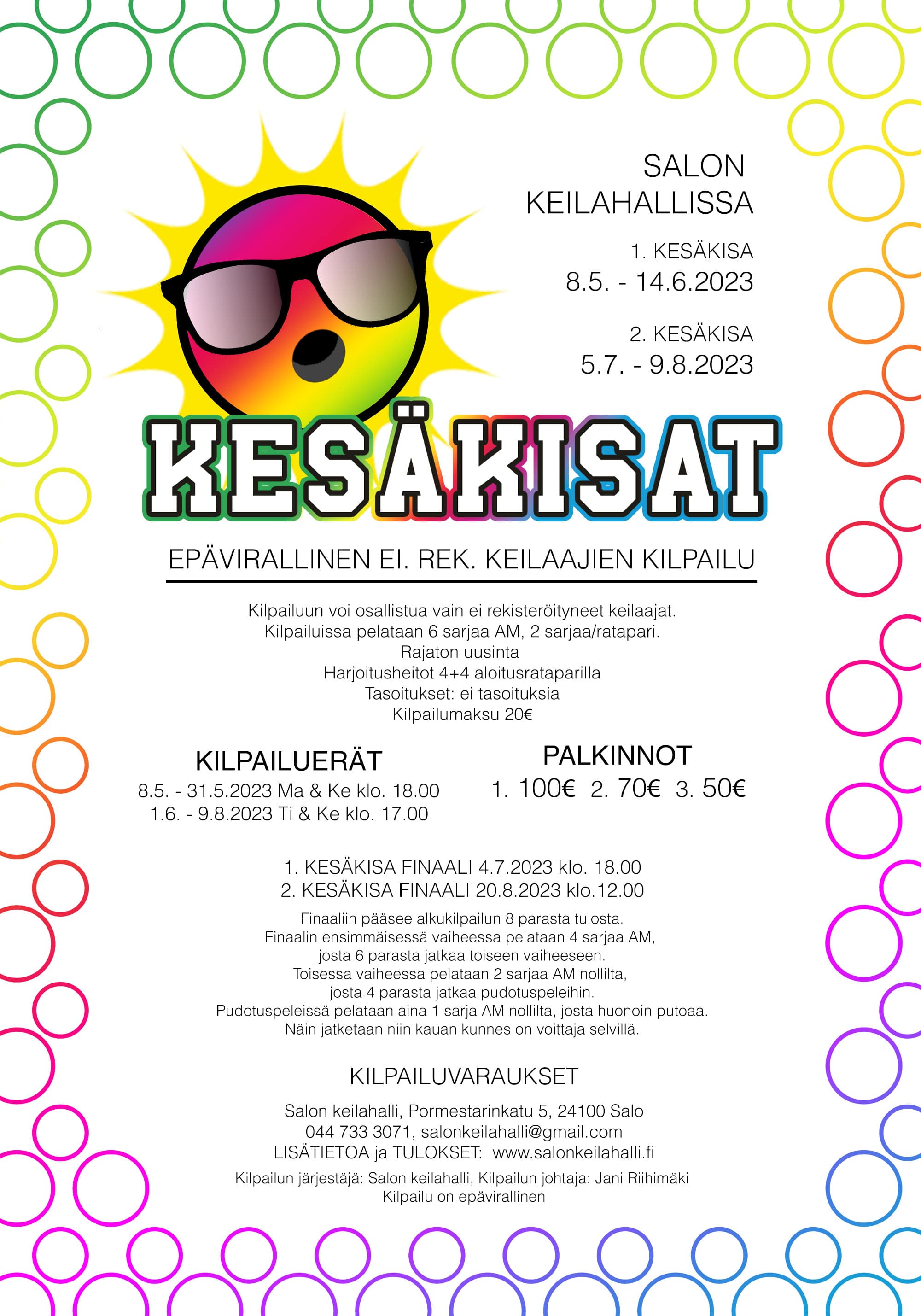 EI REK. KEILAAJIEN KESÄKISAT – kuva 2