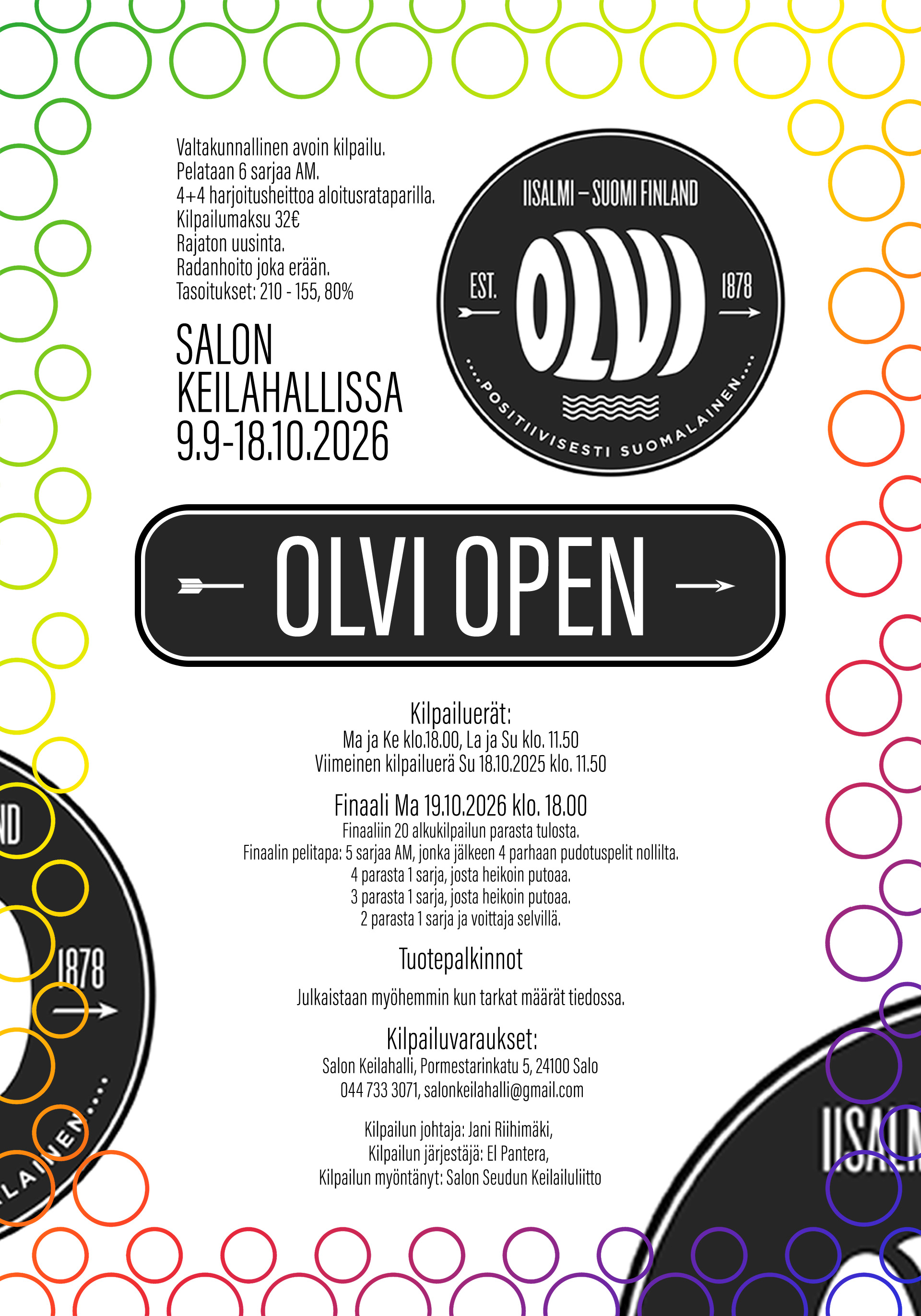 OLVI OPEN 2026 – juliste