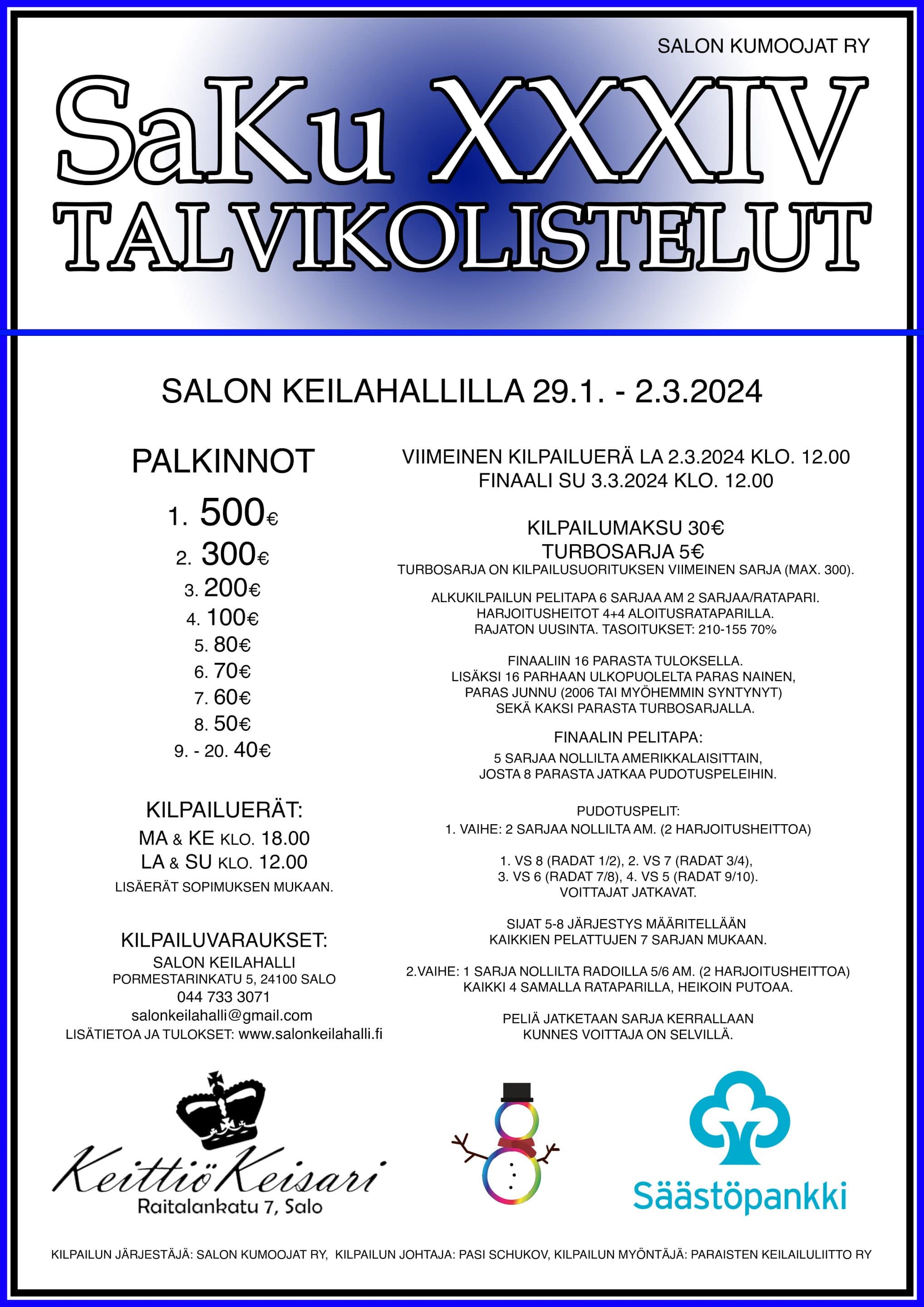SAKU XXXIV TALVIKOLISTELUT 2024 – kuva 2