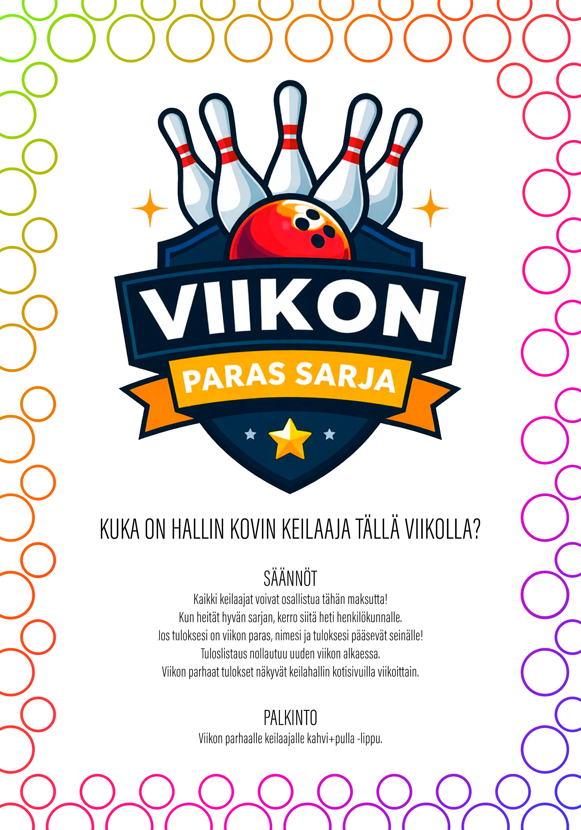 VIIKON PARAS SARJA – juliste
