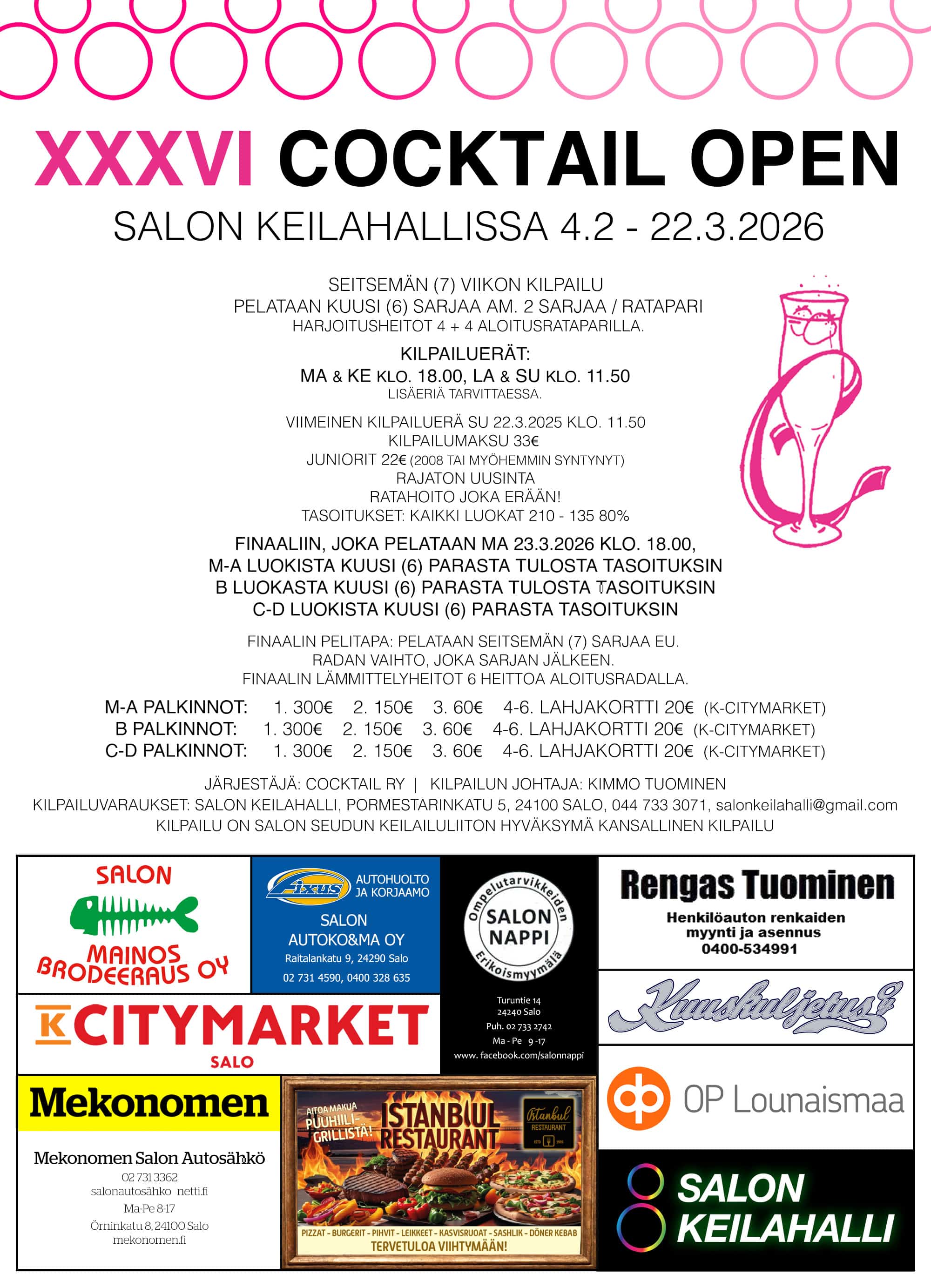 XXXVI COCKTAIL OPEN – kuva 2